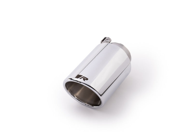 Remus Stainless Steel 102mm Angled Rolled Edge Chrome w/Adjustable Clamp Tail Pipe (Single) Remus Tail Pipes AXOPROS