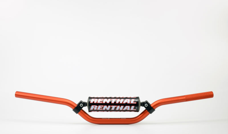 Renthal 12-19 KTM 50SX 7/8 in. Handlebar Mini - Orange Renthal Handlebars AXOPROS