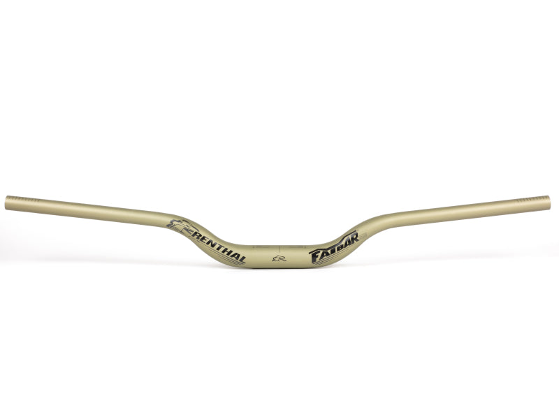 Renthal V3 Cycle Fatbar 35 50 mm. - Aluminum Gold Renthal Handlebars AXOPROS