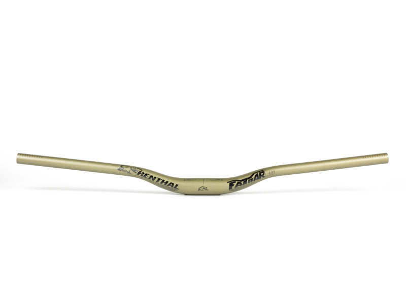Renthal V3 Fatbar Lite 35 30 mm - Aluminum Gold Renthal Handlebars AXOPROS