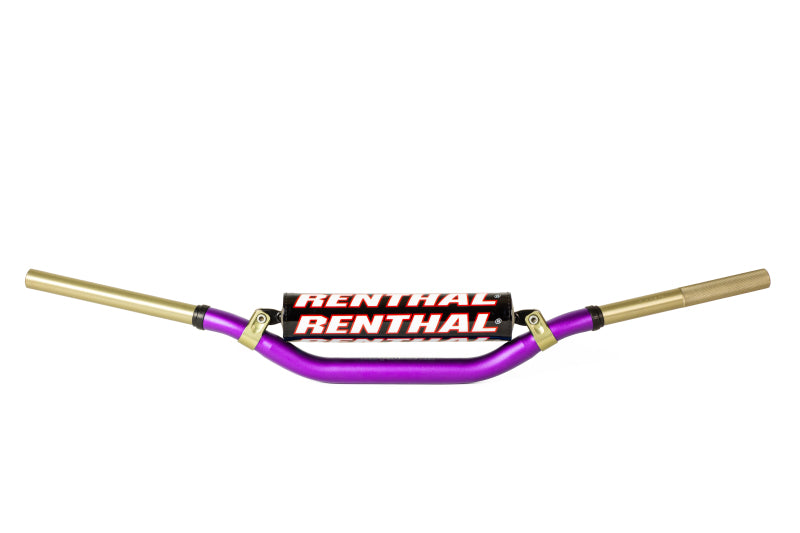 Renthal Villopoto/ Stewart/ 19+ Honda CRF Twinwall Pad - Purple Renthal Handlebars AXOPROS