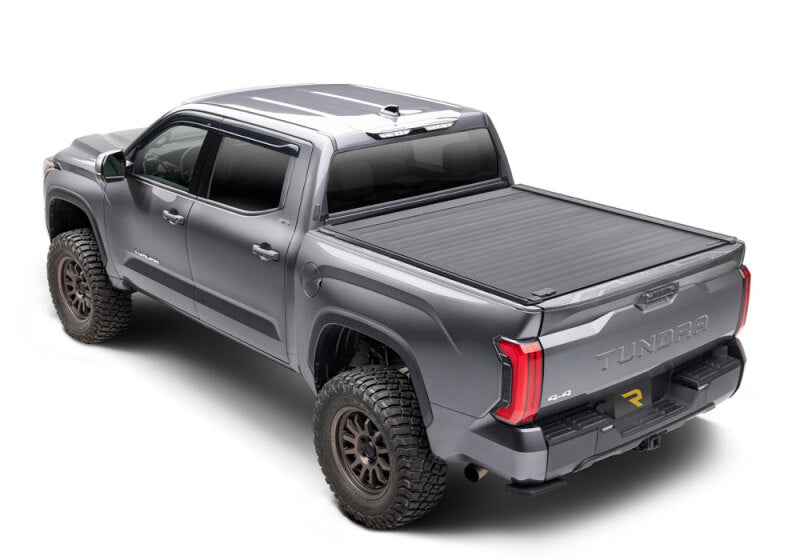 Retrax 2007-2020 Toyota Tundra CrewMax 5.5ft Bed RetraxPRO XR with Deck Rail System Retrax Retractable Bed Covers  AXOPROS