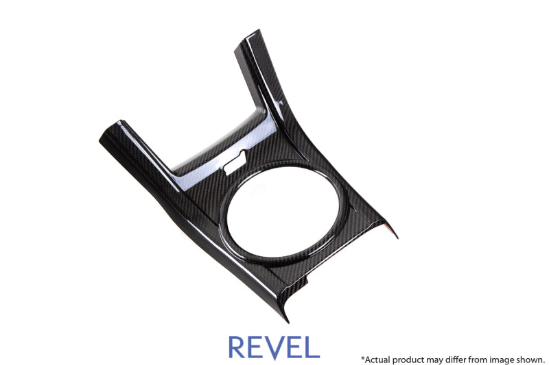 Revel GT Dry Carbon Shifter Panel Cover 15-18 Subaru WRX/STI - 1 Piece Revel Carbon Accessories AXOPROS