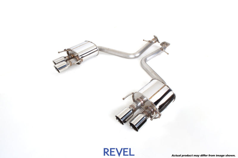 Revel Medallion Touring-S Catback Exhaust - Dual Muffler / Quad Tip 2016 Lexus RC200t F SPORT RWD Revel Catback AXOPROS
