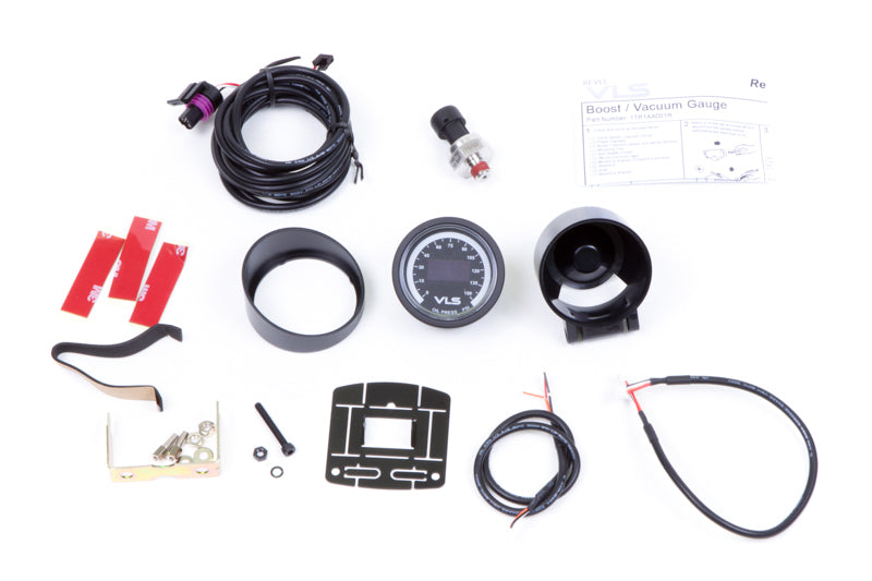 Revel VLS 52mm 0-150PSI Digital OLED Oil Pressure Gauge Revel Gauges AXOPROS