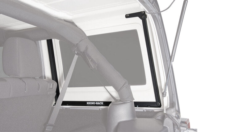 Rhino-Rack 07-18 Jeep Wrangler JK 4 Door 3 Base Backbone Mounting System Rhino-Rack Roof Rack AXOPROS
