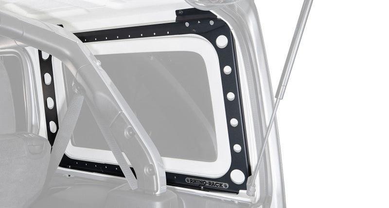 Rhino-Rack 18-20 Jeep Wrangler JL 4 Door 3 Base Backbone Mounting System Rhino-Rack Roof Rack AXOPROS