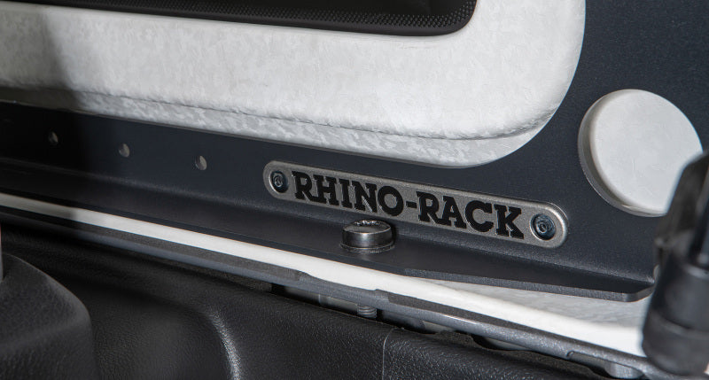Rhino-Rack 18-20 Jeep Wrangler JL 4 Door 3 Base Backbone Mounting System Rhino-Rack Roof Rack AXOPROS