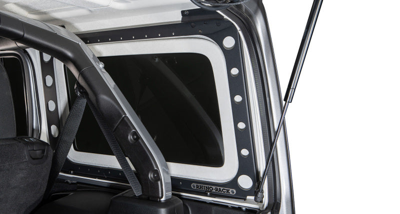 Rhino-Rack 18-20 Jeep Wrangler JL 4 Door 3 Base Backbone Mounting System Rhino-Rack Roof Rack AXOPROS