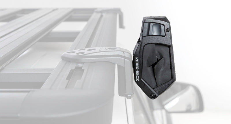 Rhino-Rack Stow It Utility Holder - Regular with Zwifloc Rhino-Rack Cargo Tie-Downs AXOPROS