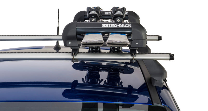 Rhino-Rack Universal Ski Carrier - Fits 2 Pairs of Skis - Black Rhino-Rack Winter Sport Racks AXOPROS