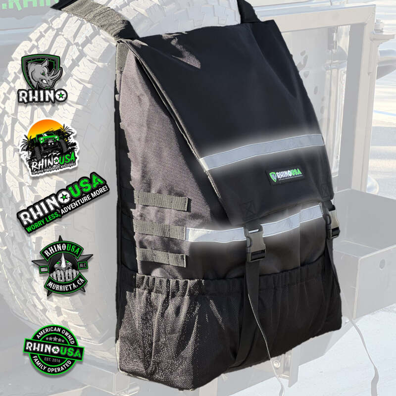Rhino USA Spare Tire Trash Bag - Black Rhino USA Tool Storage AXOPROS