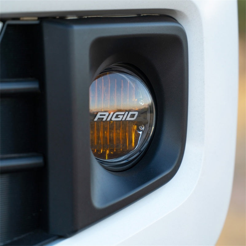 Rigid Industries 2014+ Toyota Tundra & 4Runner / 2016+ Tacoma 360-Series PRO SAE Fog Kit - Yellow Rigid Industries Light Bars & Cubes AXOPROS