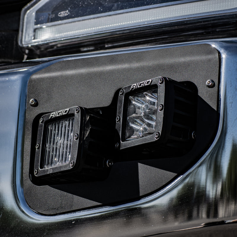 Rigid Industries 2020+ Ford Super Duty Dual Fog Kit Rigid Industries Light Mounts AXOPROS