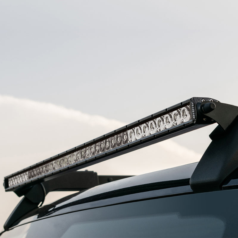 Rigid Industries 2021 Ford Bronco Roof Rack Light Kit (Incl. SR spot/flood Combo Bar) Rigid Industries Light Mounts AXOPROS