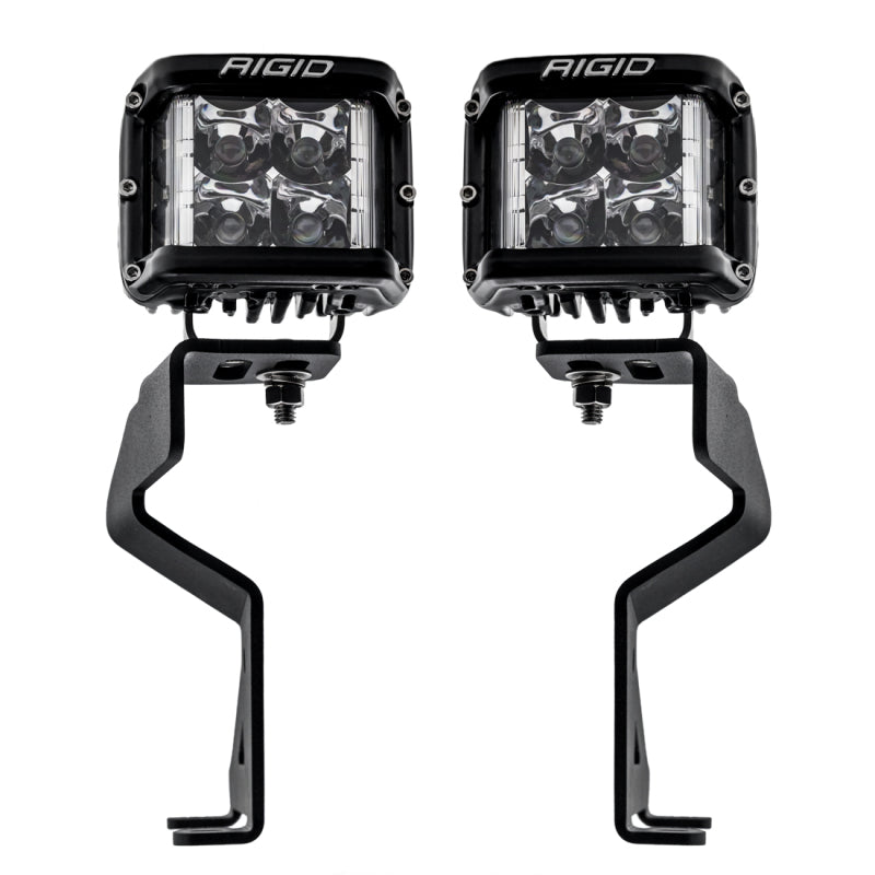 Rigid Industries 2021+ Ford F-150/Raptor A-Pillar Kit Rigid Industries Light Mounts AXOPROS