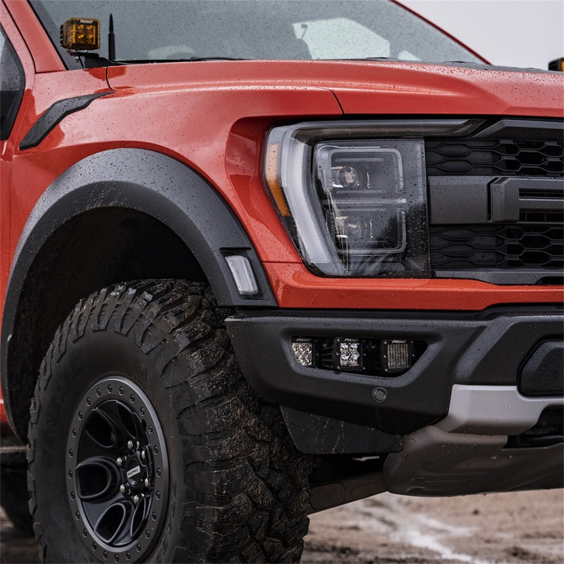 Rigid Industries 2021+ Ford Raptor Triple Fog Lights Kit Rigid Industries Light Mounts AXOPROS
