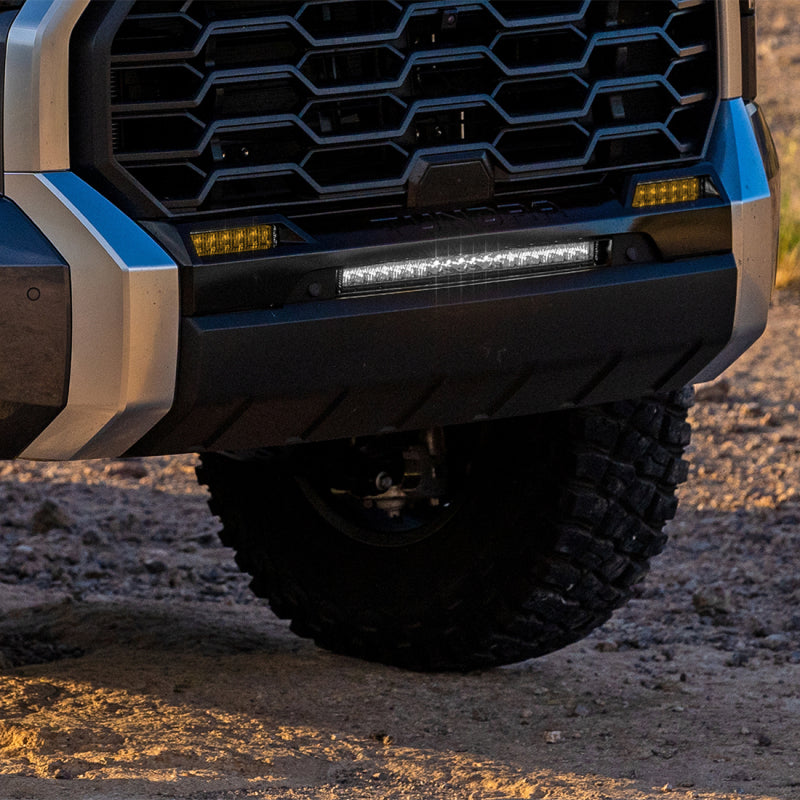 Rigid Industries 2022+ Toyota Tundra 6in SR-Series Selective Yellow Fog Light Kit Rigid Industries Light Mounts AXOPROS