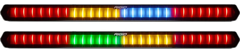 Rigid Industries 28in Chase Light Bar Universal - Rear Facing 27 Mode 5 Color LED Light Bar Rigid Industries Tail Lights AXOPROS