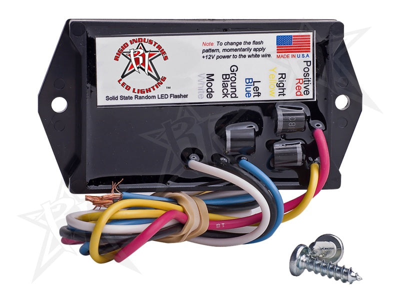 Rigid Industries 3 Amp LED Flasher - 2 Output - 12 Volt Rigid Industries Light Accessories and Wiring AXOPROS