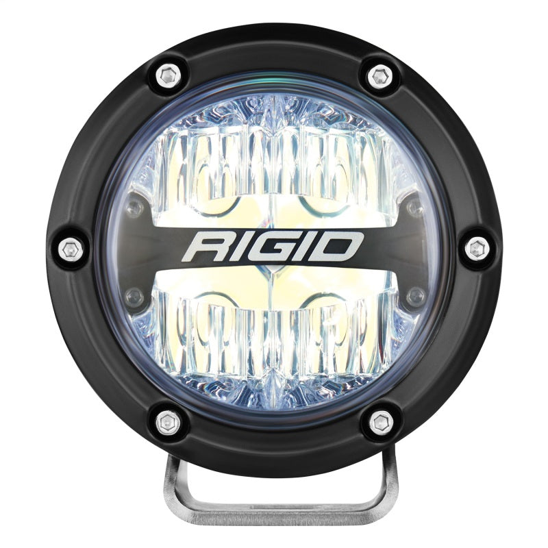 Rigid Industries 360-Series 4in LED Off-Road Drive Beam - RGBW (Pair) Rigid Industries Light Bars & Cubes AXOPROS