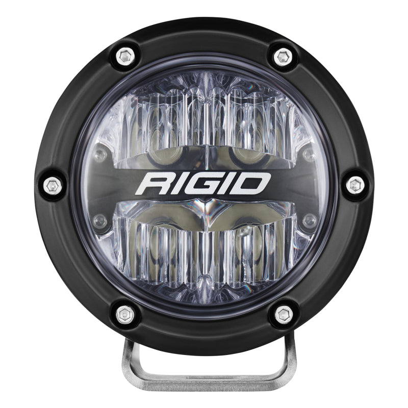 Rigid Industries 360-Series 4in LED Off-Road Drive Beam - RGBW (Pair) Rigid Industries Light Bars & Cubes AXOPROS