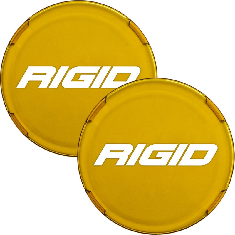 Rigid Industries 360-Series 6in Light Covers - Yellow (Pair) Rigid Industries Light Bars & Cubes AXOPROS