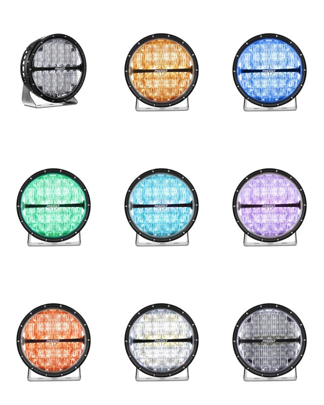 Rigid Industries 360-Series 9in LED Off-Road Drive Beam - RGBW Rigid Industries Light Bars & Cubes AXOPROS