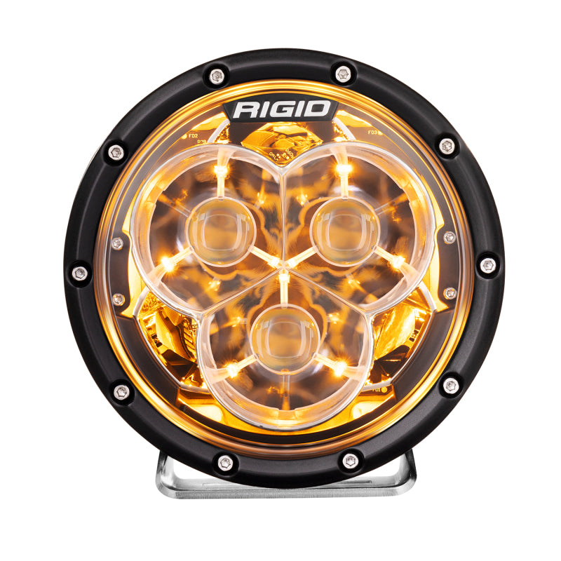 Rigid Industries 360-Series Laser 6in Amber Backlight Rigid Industries Light Bars & Cubes AXOPROS