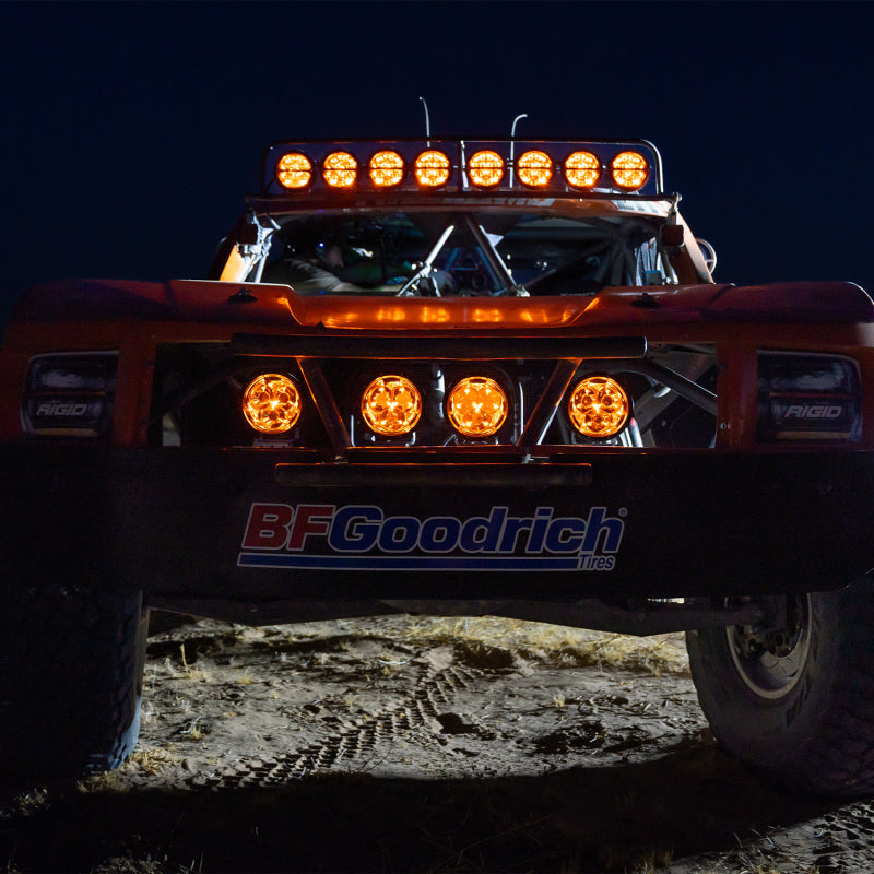 Rigid Industries 360-Series Laser 6in Amber Backlight Rigid Industries Light Bars & Cubes AXOPROS