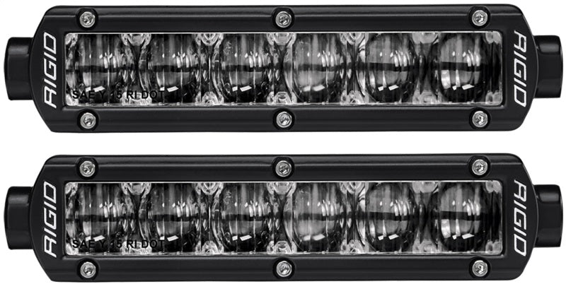 Rigid Industries 6in SR-Series - Fog - White Rigid Industries Light Bars & Cubes AXOPROS