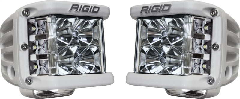 Rigid Industries D-SS - Flood - Set of 2 - White Housing Rigid Industries Light Bars & Cubes AXOPROS