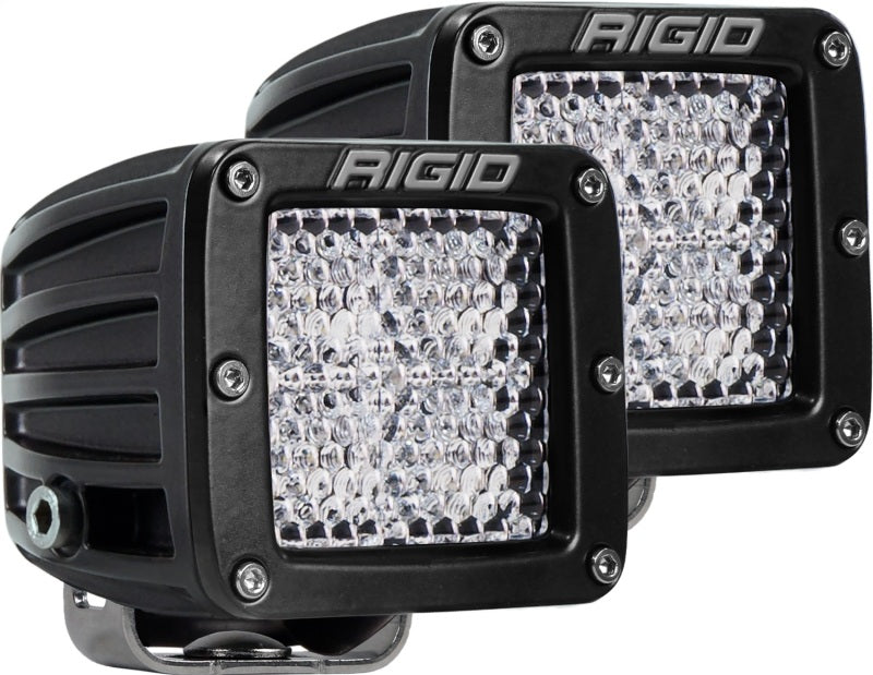 Rigid Industries Dually - 60 Deg. Lens - Set of 2 Rigid Industries Light Bars & Cubes AXOPROS
