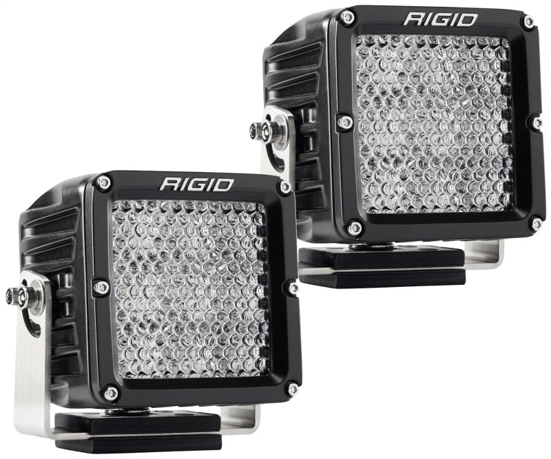 Rigid Industries Dually XL Hybrid Diffused - Spot (Set of 2) Rigid Industries Light Bars & Cubes AXOPROS