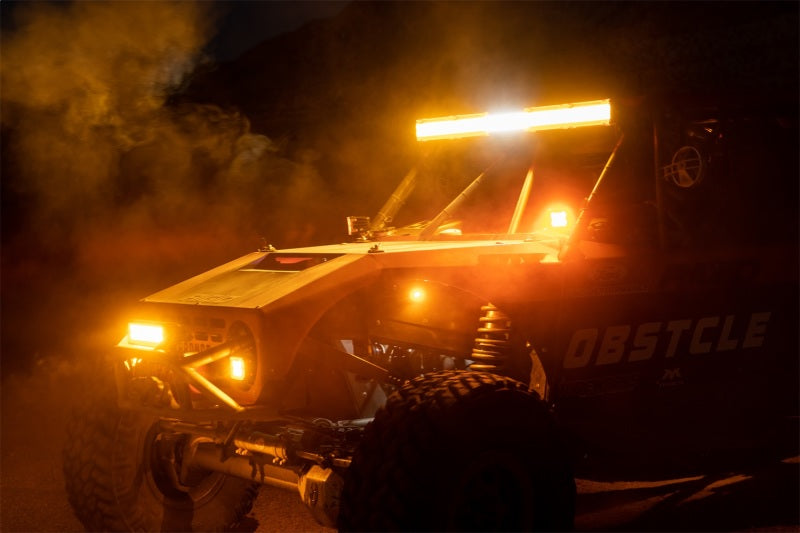 Rigid Industries E-Series 10in. Spot w/ Amber PRO Lens Rigid Industries Light Bars & Cubes AXOPROS