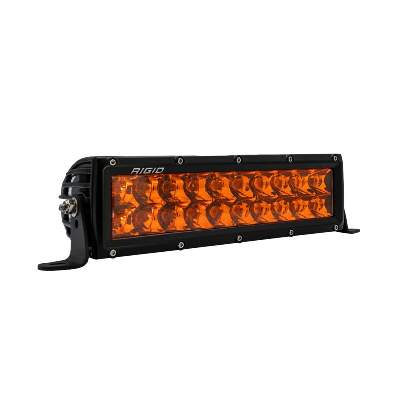 Rigid Industries E-Series 10in. Spot w/ Amber PRO Lens Rigid Industries Light Bars & Cubes AXOPROS