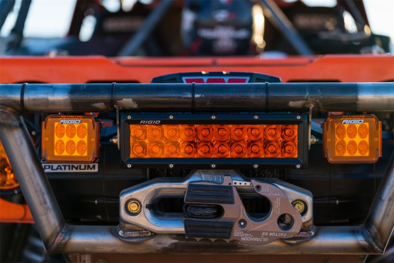 Rigid Industries Light Cover for D-Series Amber PRO Rigid Industries Light Bars & Cubes AXOPROS