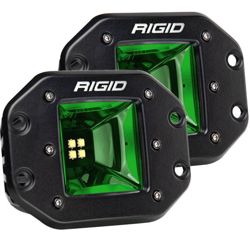 Rigid Industries Radiance+ Scene RGBW Flush Mount - Pair Rigid Industries Light Bars & Cubes AXOPROS