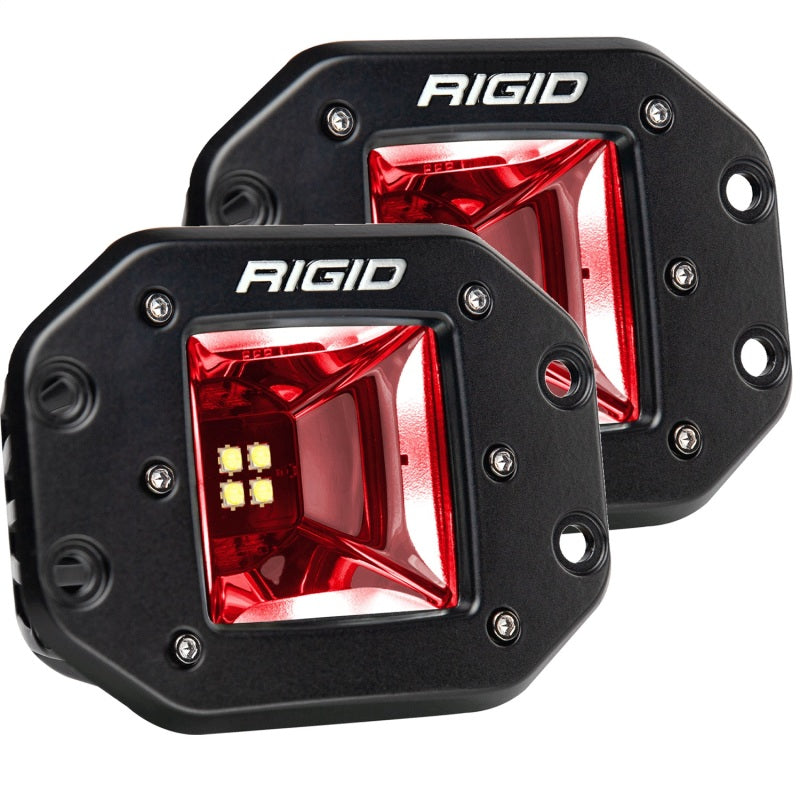 Rigid Industries Radiance+ Scene RGBW Flush Mount - Pair Rigid Industries Light Bars & Cubes AXOPROS