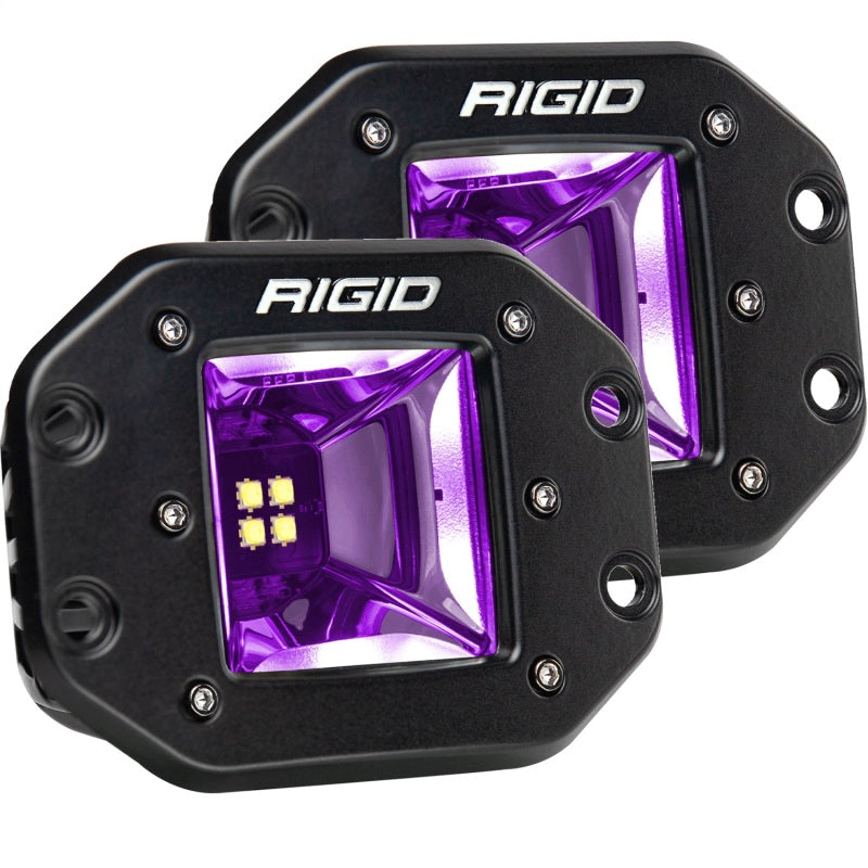 Rigid Industries Radiance+ Scene RGBW Flush Mount - Pair Rigid Industries Light Bars & Cubes AXOPROS