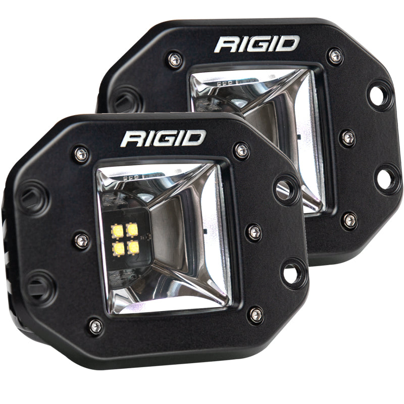 Rigid Industries Radiance+ Scene RGBW Flush Mount - Pair Rigid Industries Light Bars & Cubes AXOPROS