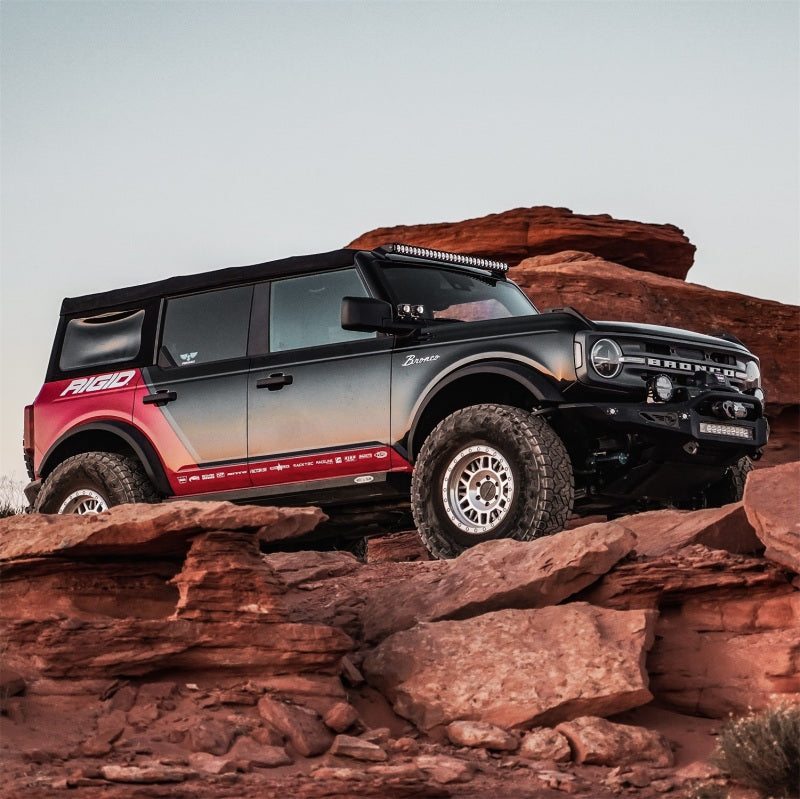 Rigid Industries Revolve 50in Bar w/Amber Trim Ring Rigid Industries Light Bars & Cubes AXOPROS