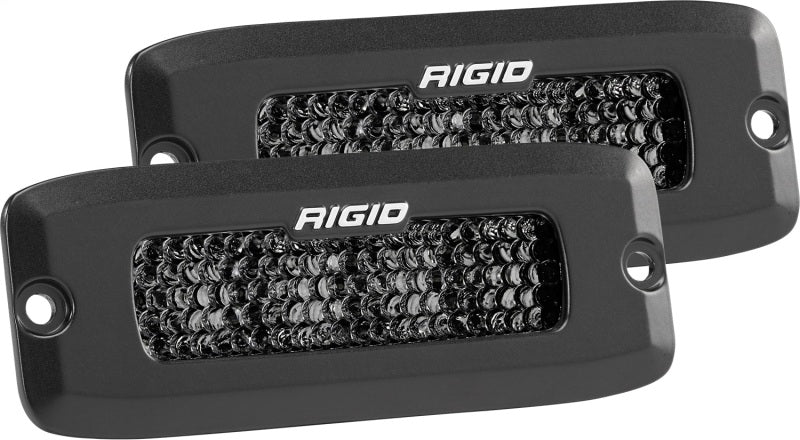 Rigid Industries SR-Q Series PRO Midnight Edition - Spot - Diffused - Pair Rigid Industries Light Bars & Cubes AXOPROS