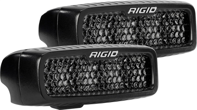 Rigid Industries SR-Q Series PRO Midnight Edition - Spot - Diffused - Pair Rigid Industries Light Bars & Cubes AXOPROS