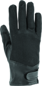 River Road Pecos Leather Mesh Gloves Black - Medium River Road Gloves  AXOPROS