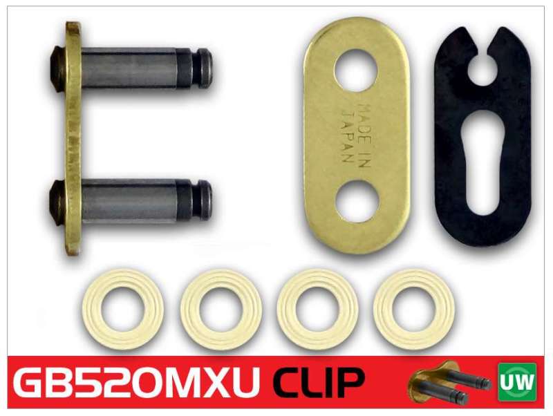 RK Chain GB520MXU-CLIP - Gold RK Chain Chains AXOPROS
