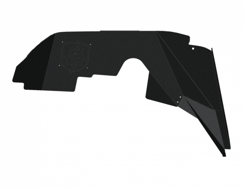 Road Armor 18-20 Jeep Wrangler JL Stealth Front Fender Liner Body Armor - Black Steel Road Armor Fenders AXOPROS