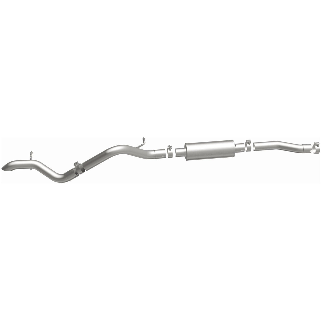 Rock Crawler Series Stainless Cat-Back System MagnaFlow Exhaust Products Exhaust System Kit AXOPROS