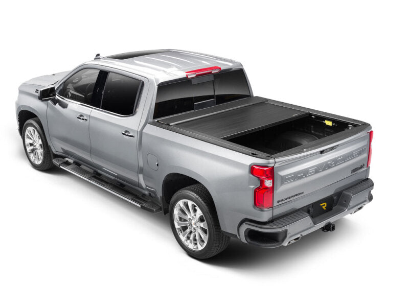 Roll-N-Lock 2019 Chevy Silverado 1500 68-3/8in E-Series Retractable Tonneau Cover Roll-N-Lock Tonneau Covers - Retractable AXOPROS