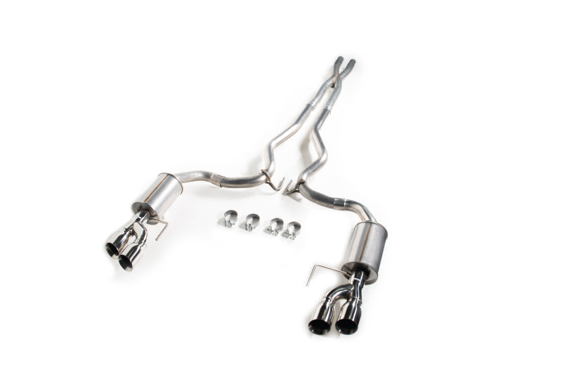 Roush 2018-2024 Ford Mustang 5.0L V8 Cat-Back Exhaust Kit (Fastback Only) Roush Catback AXOPROS